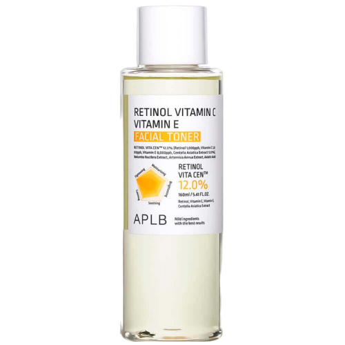 Укрепляющий тоник с ретинолом APLB Retinol Vitamin C Vitamin E Facial Toner
