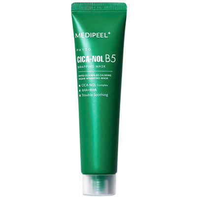Успокаивающая маска-плёнка с центеллой MEDIPEEL Phyto Cica-Nol B5 Calming Vegan Wrapping Mask