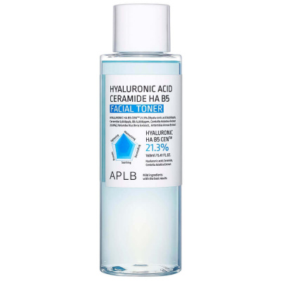 Увлажняющий тонер с церамидами и пантенолом APLB Hyaluronic Acid Ceramide HA B5 Facial Toner