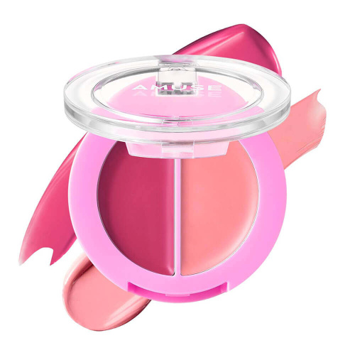 Двойной бальзам для губ и щёк AMUSE Lip & Cheek Healthy Balm 04 Grape