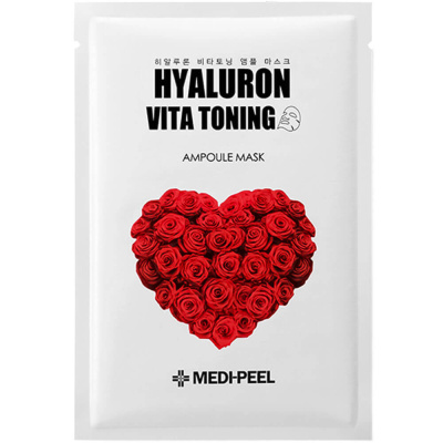 Тонизирующая тканевая маска с пептидами Medi-Peel Vita Toning Ampoule Mask