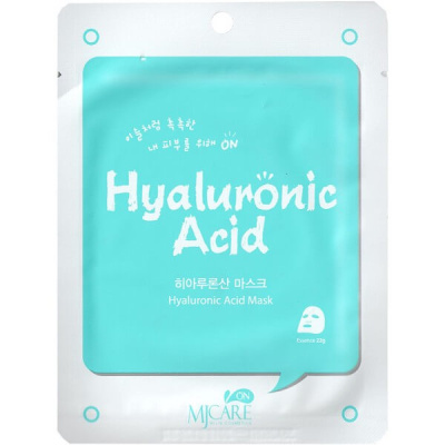 Тканевые маски для лица Mijin Care Mask Hyaluronic Acid - Гиалуроновая кислота