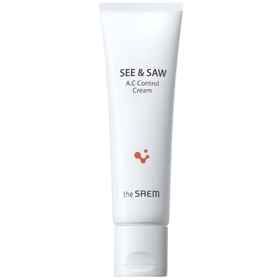 Матирующий крем для жирной кожи The Saem See & Saw A.C Control Cream