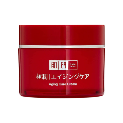 Питательный омолаживающий крем для лица Hada Labo Gokujyun Aging Care Cream