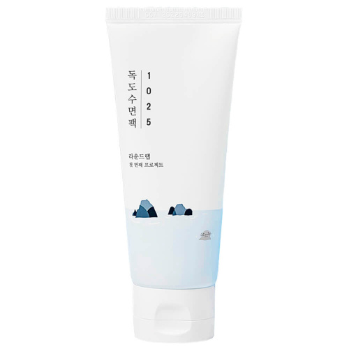Ночная отшелушивающая маска с морской водой Round Lab 1025 Dokdo Sleeping Pack