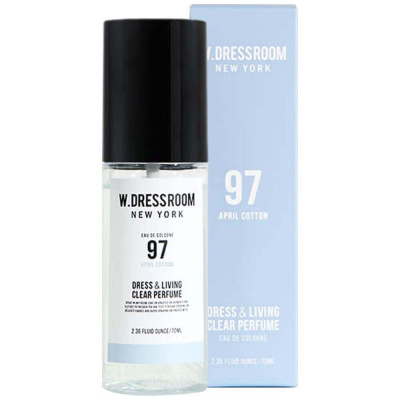 Парфюмированный спрей для одежды и дома W.Dressroom Dress & Living Clear Perfume №97 April Cotton