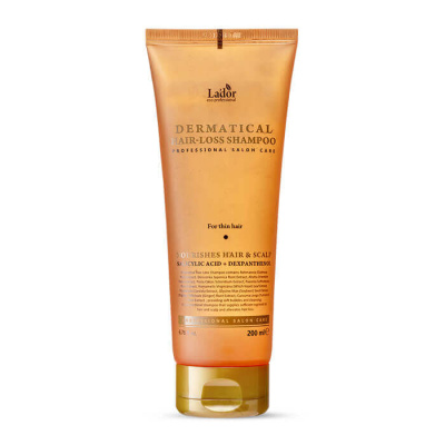 Укрепляющий шампунь для тонких волос Lador Dermatical Hair-Loss Shampoo For Thin Hair - 200 мл