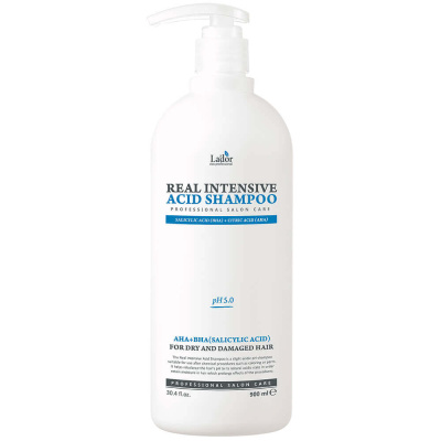 Интенсивный кислотный шампунь для сухих и повреждённых волос Lador Real Intensive Acid Shampoo