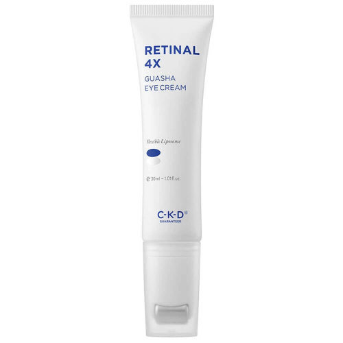 Липосомальный крем для век с роликовым массажёром CKD Retinal 4X Guasha Eye Cream
