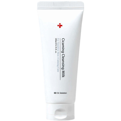 Молочко для деликатного очищения с центеллой CUSKIN Clean-Up Cicaming Cleansing Milk