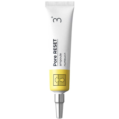 Ночная ампула для сужения пор с ретинолом numbuzin No.3 Pore Reset Ampoule Shot