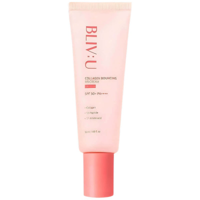 BB-крем с пептидами и коллагеном BLIV:U Collagen Bouncing BB Cream SPF50+ PA++++