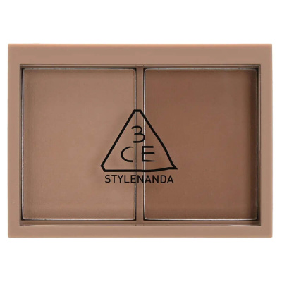 Палетка для контуринга лица 3CE Contour Shading #Soft Brown