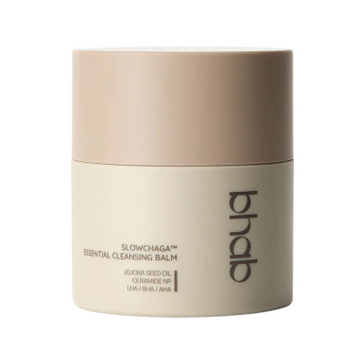 Гидрофильный бальзам с экстрактом гриба чага и кислотами bhab Slowchaga Essential Cleansing Balm