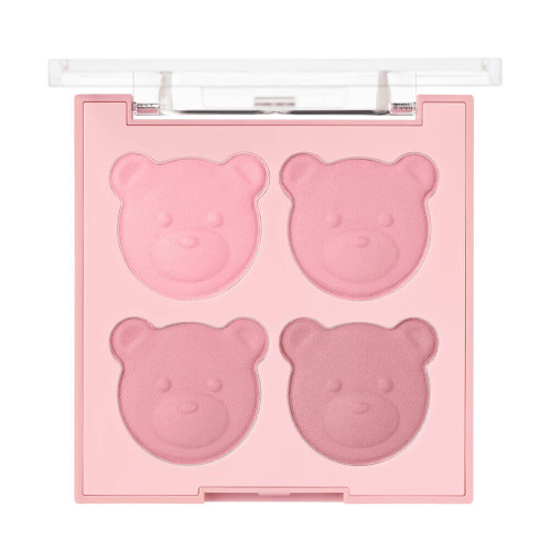 Палетка румян Dasique Blending Mood Cheek Bear Limited Edition 17 Mauve Bear