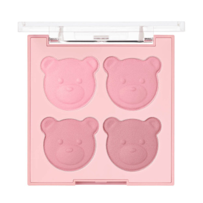 Палетка румян Dasique Blending Mood Cheek Bear Limited Edition 17 Mauve Bear