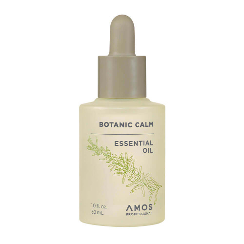 Увлажняющее масло для сухих волос с розмарином Amos Professional Botanic Calm Essential Oil