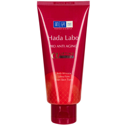 Антивозрастная пенка для умывания с коллагеном Hada Labo Pro Anti Aging Alpha Lifting Cleanser