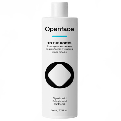 Шампунь для глубокого очищения кожи головы Openface To The Roots