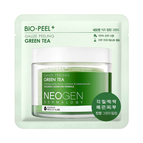 Успокаивающие пилинг-пэды с зеленым чаем Neogen Dermalogy Bio-Peel Gauze Peeling Green Tea 1 шт.