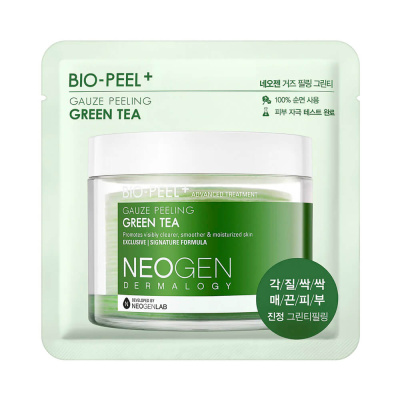 Успокаивающие пилинг-пэды с зеленым чаем Neogen Dermalogy Bio-Peel Gauze Peeling Green Tea 1 шт.