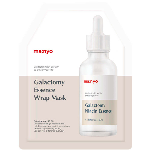 Гидрогелевая маска для проблемной кожи Manyo Galactomy Essence Wrap Mask