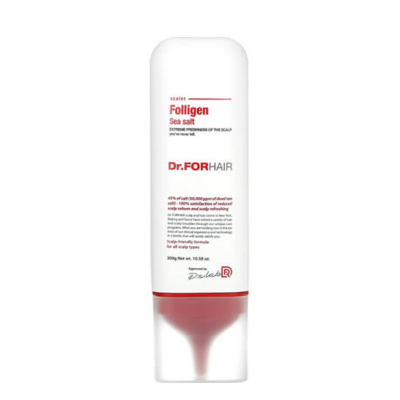 Оздоравливающий солевой скраб для кожи головы Dr. Forhair Sea Salt Scaler - 300 мл