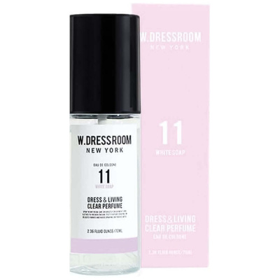 Парфюмированные спреи для одежды и дома W.Dressroom Dress & Living Clear Perfume №11 White Soap