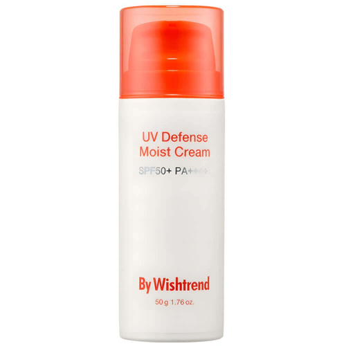 Солнцезащитный крем с пантенолом By Wishtrend UV Defense Moist Cream SPF50+ PA++++