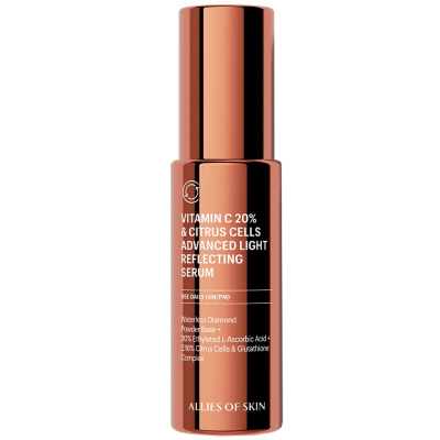 Сыворотка с 20% витамина C Allies Of Skin Vitamin C 20%&Citrus Cells Advanced Light Reflecting Serum
