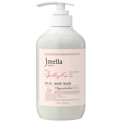 Слабокислотный парфюмированный гель для душа Jmella In France Sparkling Body Wash 05 Rosé