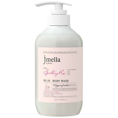 Слабокислотный парфюмированный гель для душа Jmella In France Sparkling Body Wash 05 Rosé