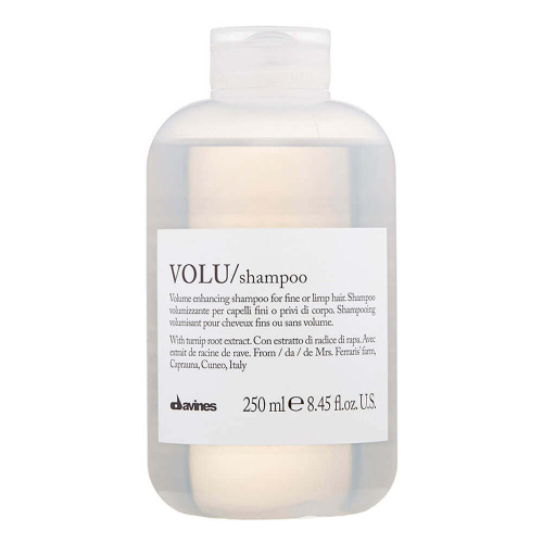 Шампунь для объёма волос с экстрактом репы Davines VOLU Shampoo
