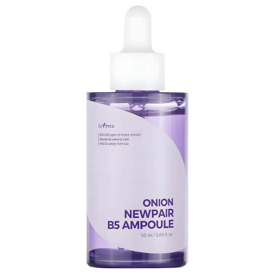 Ампула с красным луком для проблемной кожи IsNtree Onion Newpair B5 Ampoule