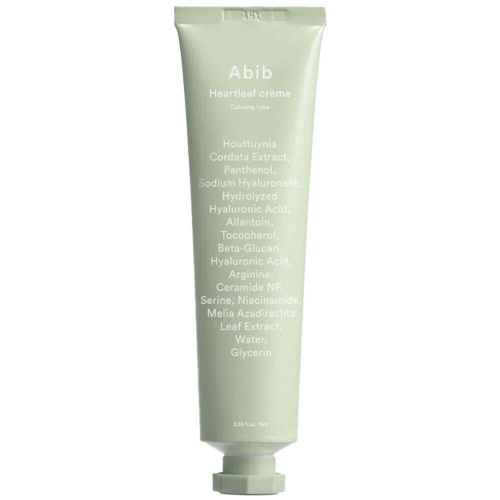 Успокаивающий крем с экстрактом хауттюйнии Abib Heartleaf Creme Calming Tube