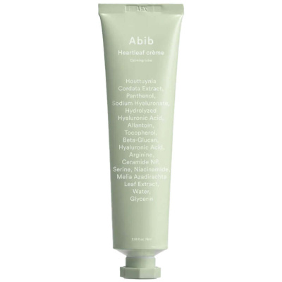Успокаивающий крем с экстрактом хауттюйнии Abib Heartleaf Creme Calming Tube