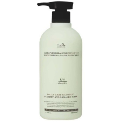 Балансирующий шампунь для деликатного очищения Lador New-Plex Balancing Shampoo