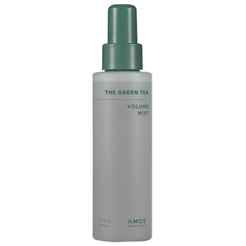 Освежающий мист для придания объёма волосам Amos Professional The Green Tea Volume Mist