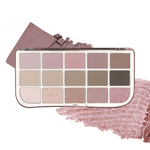 Большая палетка теней для макияжа fwee More Mood Eye Palette 06 MORE THAN ROSE
