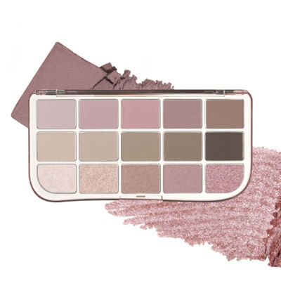 Большая палетка теней для макияжа fwee More Mood Eye Palette 06 MORE THAN ROSE