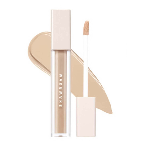 Стойкий консилер с плотным покрытием WAKEMAKE Defining Cover Concealer SPF30 PA++ 23 Natural Beige