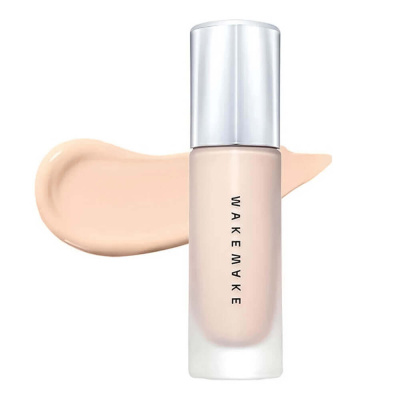 Матовый тональный флюид для лица WAKEMAKE Water Velvet Cover Foundation SPF38 PA++ 21 Vanilla