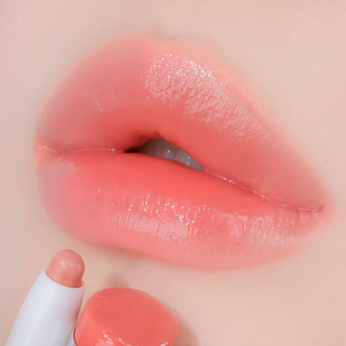 Тающий бальзам для губ с глянцевым финишем WAKEMAKE Dewy Gel Glaze Stick 14 Beloved Peach