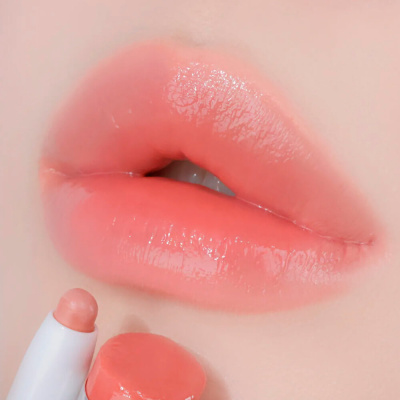 Тающий бальзам для губ с глянцевым финишем WAKEMAKE Dewy Gel Glaze Stick 14 Beloved Peach