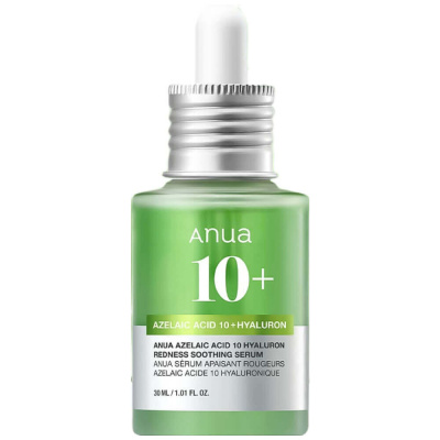 Сыворотка с азелаиновой кислотой Anua Azelaic Acid 10 Hyaluron Redness Soothing Serum