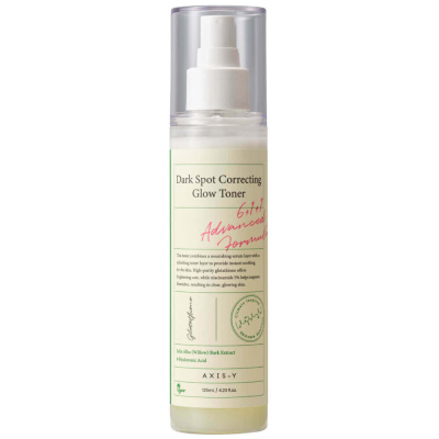 Осветляющий тонер-мист от постакне AXIS-Y Dark Spot Correcting Glow Toner