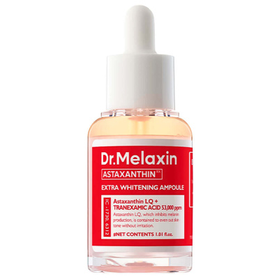 Осветляющая сыворотка с астаксантином Dr.Melaxin Astaxanthin Extra Whitening Ampoule