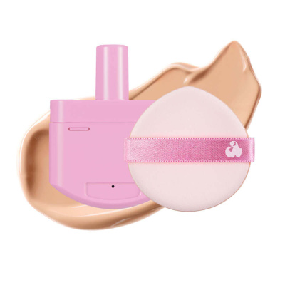 Рефил для кушона с сияющим финишем Unleashia Don't Touch Glass Pink Cushion SPF50+ PA++++ Re-feel 23W With Care