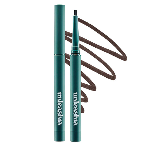 Тонкий карандаш-подводка для глаз Unleashia Easy Glide Flat Eyeliner 02 Mood Brown
