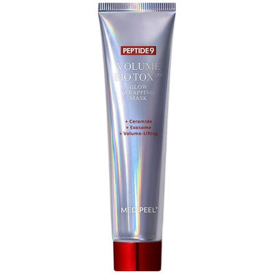 Пептидная маска-плёнка для сияния кожи MEDIPEEL Volume Bio Tox Glow Wrapping Mask Pro